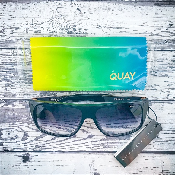 Quay Australia Accessories Quay Sunglasses Incognito Black Fade